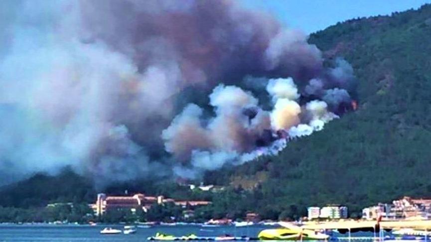 Marmaris'te korkutan gelişme! Karayolu...