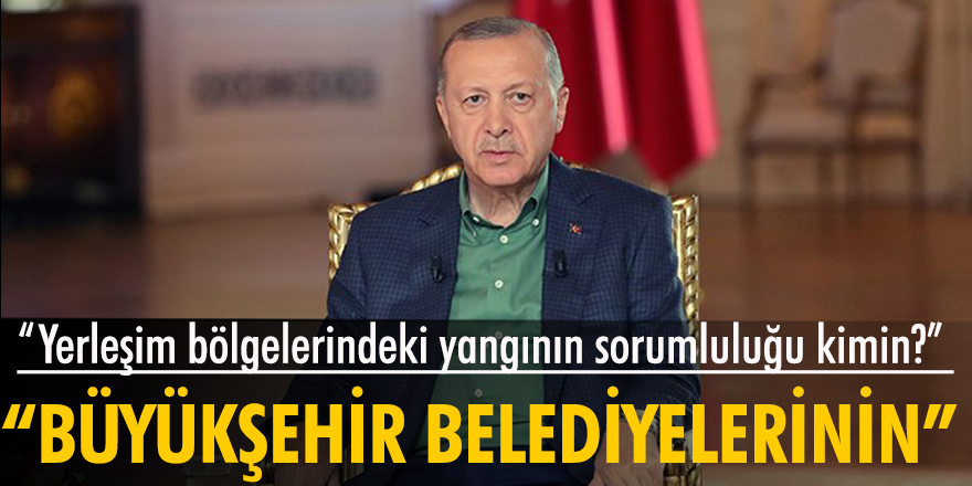 Cumhurbaşkanı Erdoğan'dan flaş açıklamalar...