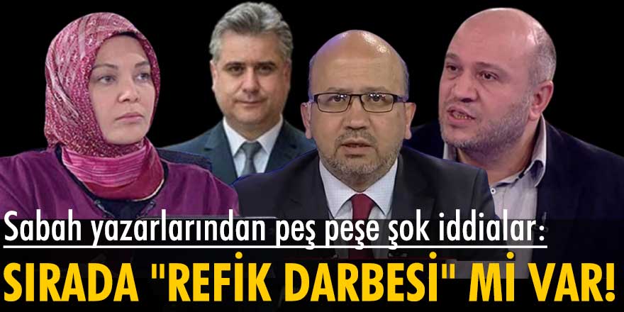 Hilal Kaplan, Salih Tuna, Okan  Müderrisoğlu ve Hasan Basri Yalçın'ın "darbe " iddialarını gündeme taşıması merak uyandırdı