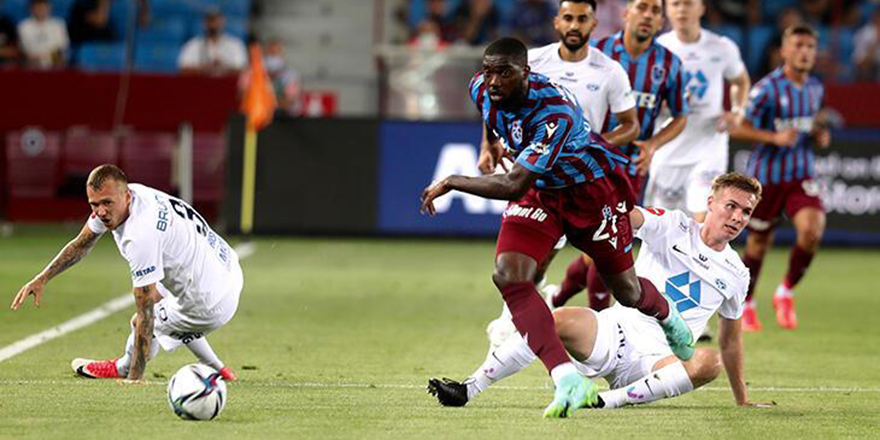 Trabzonspor-Molde maçı 3-3'lük skorla sonuçlandı