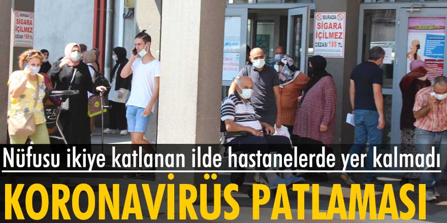 Rize'de Çay ve fındık hasat sezonuyla birlikte başlayan göçler ile koronavirüs patlaması yaşandı