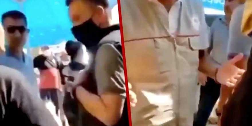 Orman Bakanı Bekir Pakdemirli'ye tepki gösteren kadın gözaltına alındı