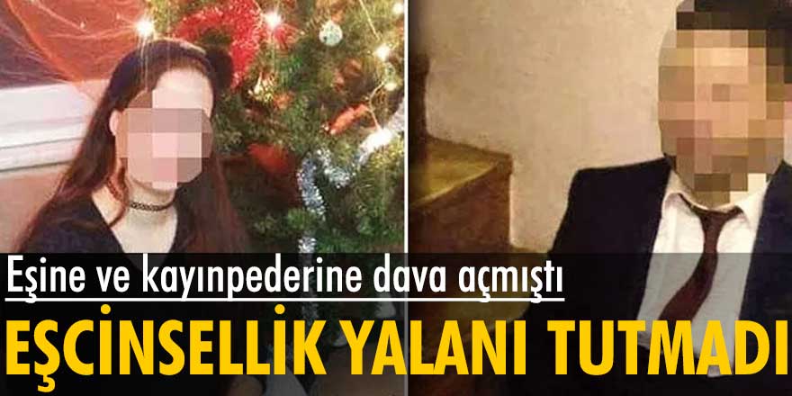 Kayınpederini eşcinsellikle suçlamıştı! O davada karar çıktı