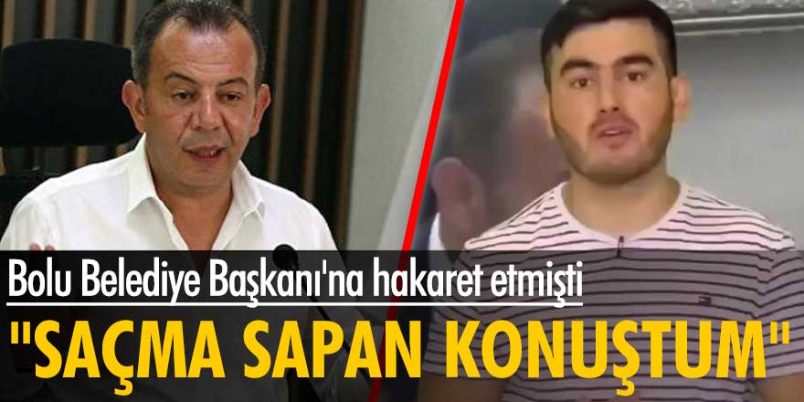 Bolu Belediye Başkanı'na hakaret eden Afgan gazeteci konuştu!