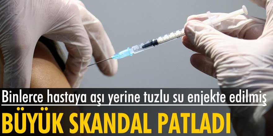 Almanya'da büyük skandal! Bir hemşire, hastalara aşı yerine tuzlu su enjekte etmiş