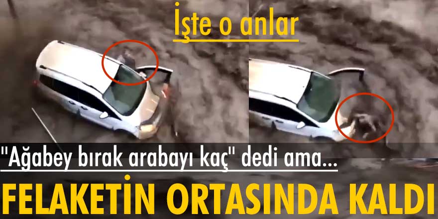 Kastamonu Bozkurt'ta selde bir anda felaketin ortasında kaldı