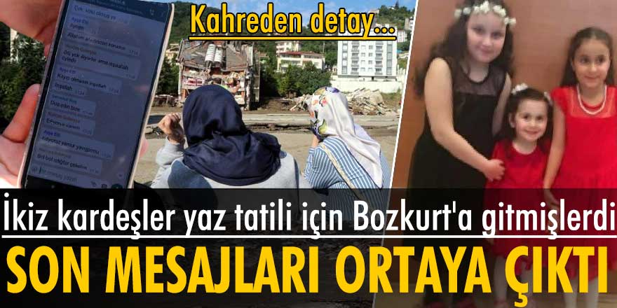 Bozkurt'ta yıkılan Ölçer Apartmanı'ndaki son mesajlar ortaya çıktı