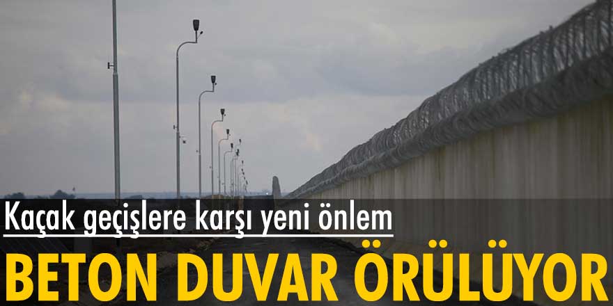 Kaçak geçişleri önlemek için sınırına 1040 kilometre duvar örüldü, 150 kilometre daha örülecek