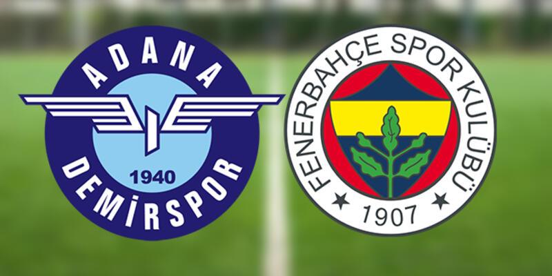 Adana Demirspor Fenerbahçe'yi ağırlıyor