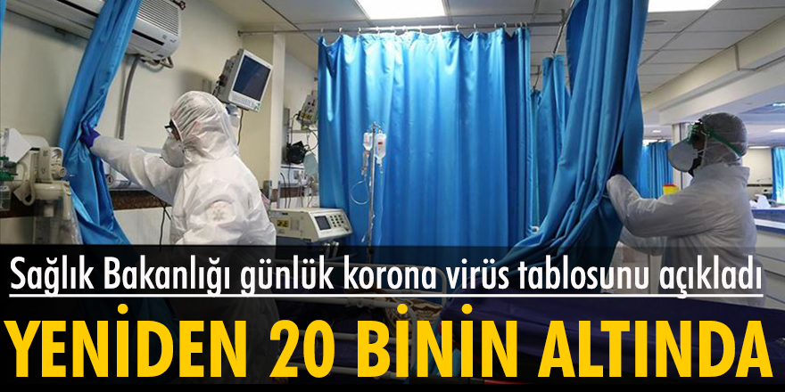 18 Ağustos tarihli korona virüs tablosu açıklandı