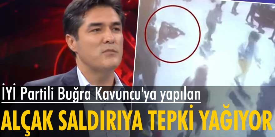 Buğra Kavuncu'ya yönelik alçak saldırıya tepki yağıyor