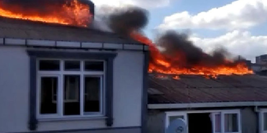 Önce ateşe verdi sonra kiracısının üzerine kapıyı kilitledi