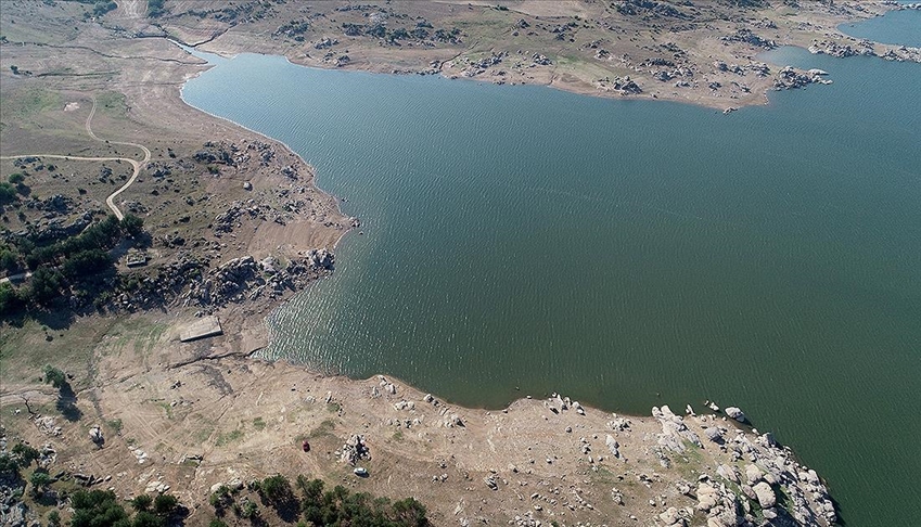 Trakya'da barajların su seviyesi düşüyor