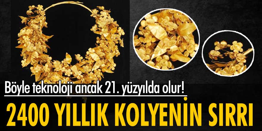 Bu teknoloji ancak 21. yüzyılda var! Sırrı çözülemeyen kolye…