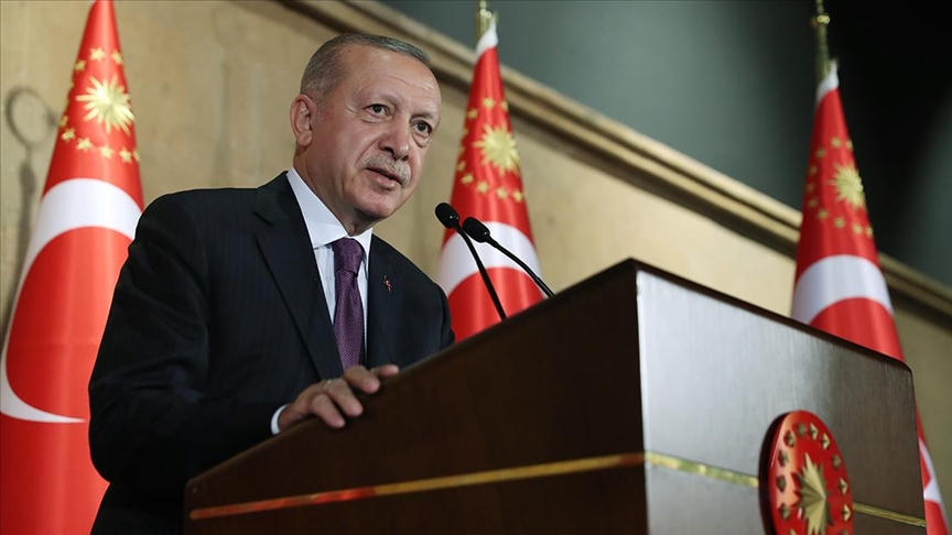 Cumhurbaşkanı Erdoğan: Taliban liderlerinden gelen mesajlara ihtiyatlı bir iyimserlikle yaklaşıyoruz