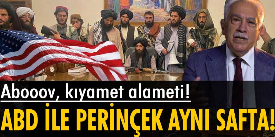 ABD, Perinçek gibi Taliban'ı terörist olarak görmüyor