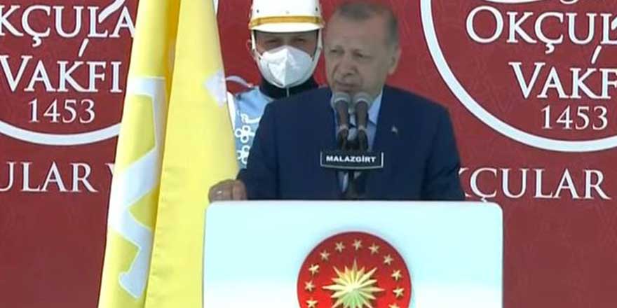 Cumhurbaşkanı Recep Tayyip Erdoğan, Malazgirt Fetih Programı'nda konuştu