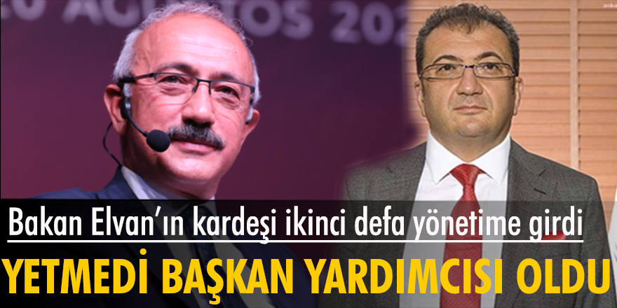 Lütfi Elvan’ın kardeşi Bera Holding’de başkan yardımcısı oldu