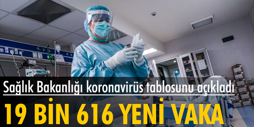 26 Ağustos tarihli koronavirüs tablosu açıklandı