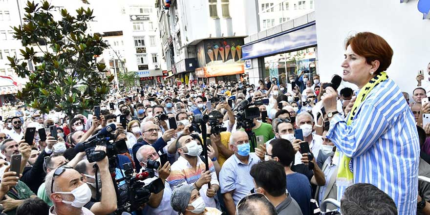 İYİ Parti lideri Meral Akşener: Çocuklarınız işsiz kalırken, elalemin çocukları 5 maaş alıyor”