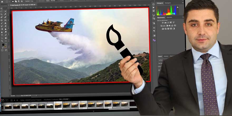 Bu da yaşandı! AKP’li başkan yangını photoshop ile söndürdü