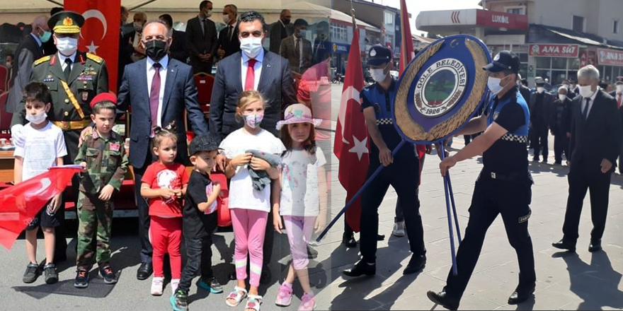 30 Ağustos Zafer Bayramı için Göle ve Ardahan'da coşkulu törenler düzenlendi