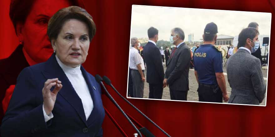 Ali Narin'in protestosuna Akşener’den tepki!