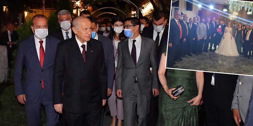 Bahçeli, Deniz Depboylu’nun oğlunun düğününe katıldı