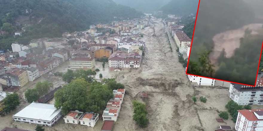 Bozkurt'ta selin geliş anına dair yeni görüntüler ortaya çıktı