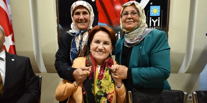 Meral Akşener Safranbolu’da konuştu