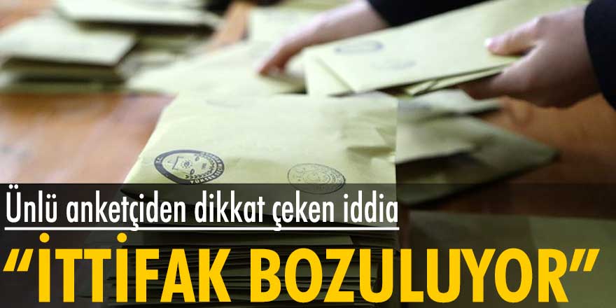 Özer Sencar'dan dikkat çeken iddia: "İttifak bozuluyor"