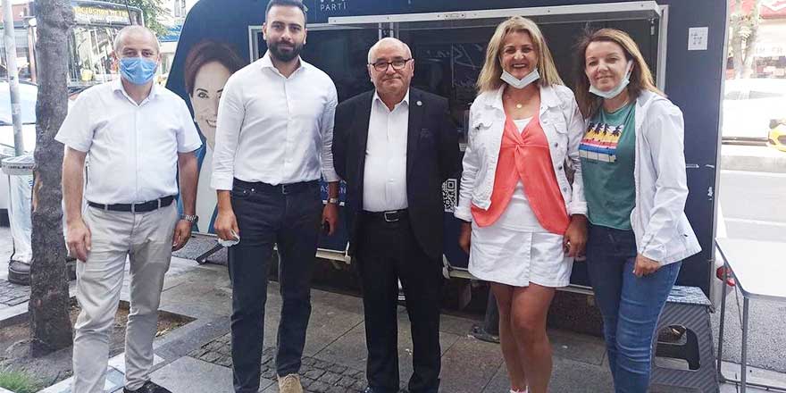 İYİ Parti’den Sarıyer’de karavan etkinliği