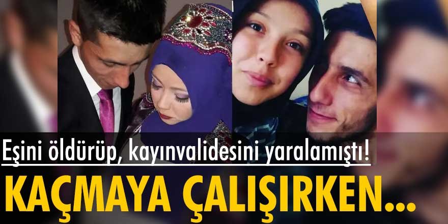 Eşi Özlem Kılıç'ı öldürüp, kayınvalidesini yaraladı! Hasan Kılıç kaçmaya çalışırken çaya düştü