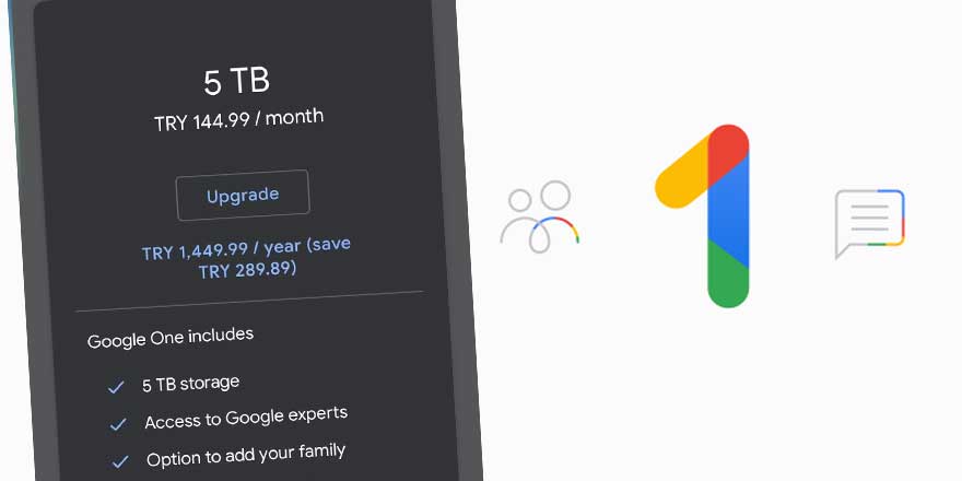 Google One’da artık 5TB seçeneği olacak