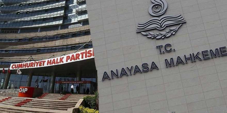 CHP'den Anayasa Mahkemesi'ne kritik başvuru