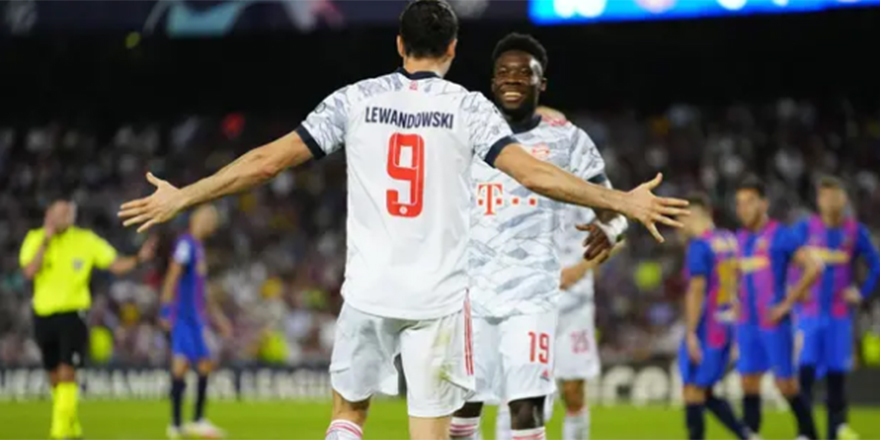 Bayern Münih, Barcelona'yı 3 golle geçti