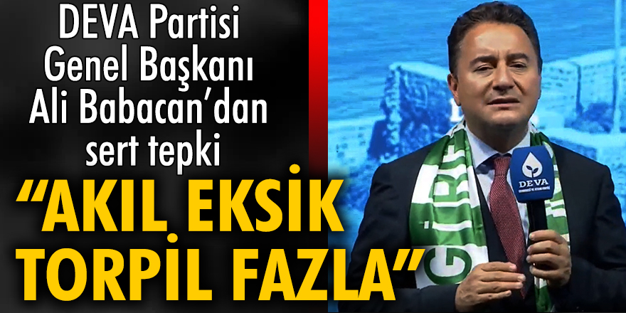 Ali Babacan AKP'ye yüklendi: Akıl eksik, torpil fazla