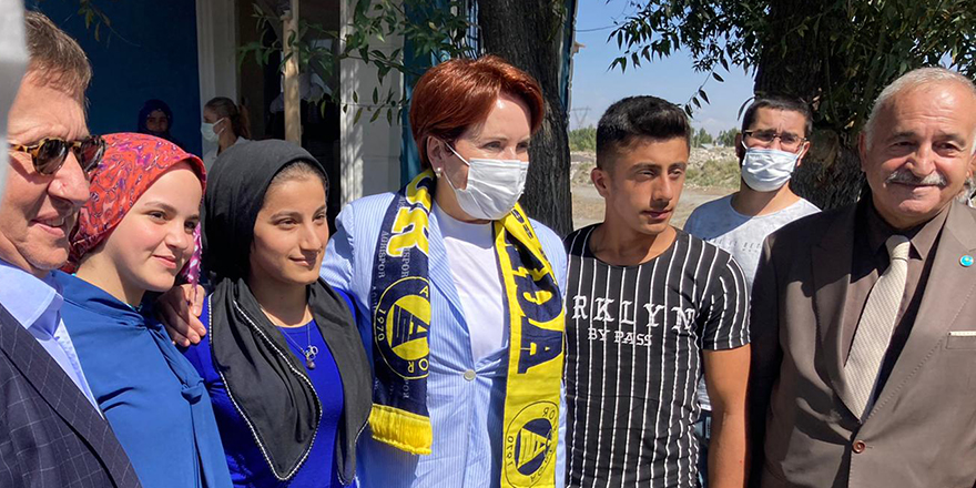 Ağrı'da Meral Akşener coşkusu