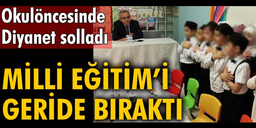 Diyanet Milli Eğitim Bakanlığı'nı geride bıraktı