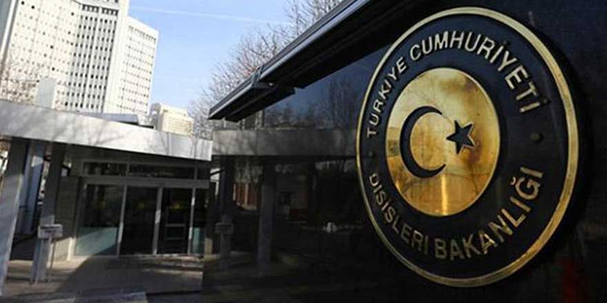 Dışişleri'nden AB'ye ortak bildiri tepkisi