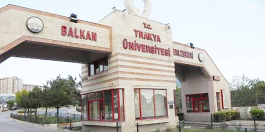 Trakya Üniversitesi 39 Öğretim Üyesi alıyor