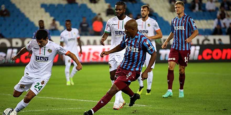 Trabzonspor - Aytemiz Alanyaspor: 1-1