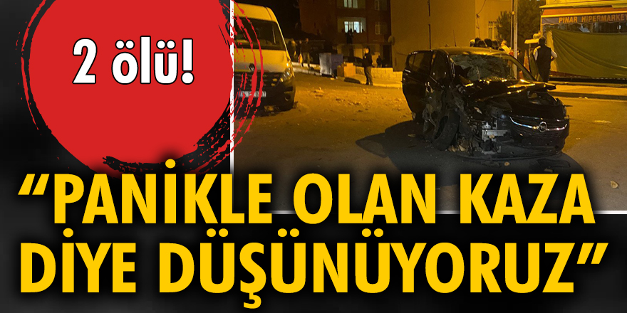 Üsküdar'da fren yerine gaza basınca...