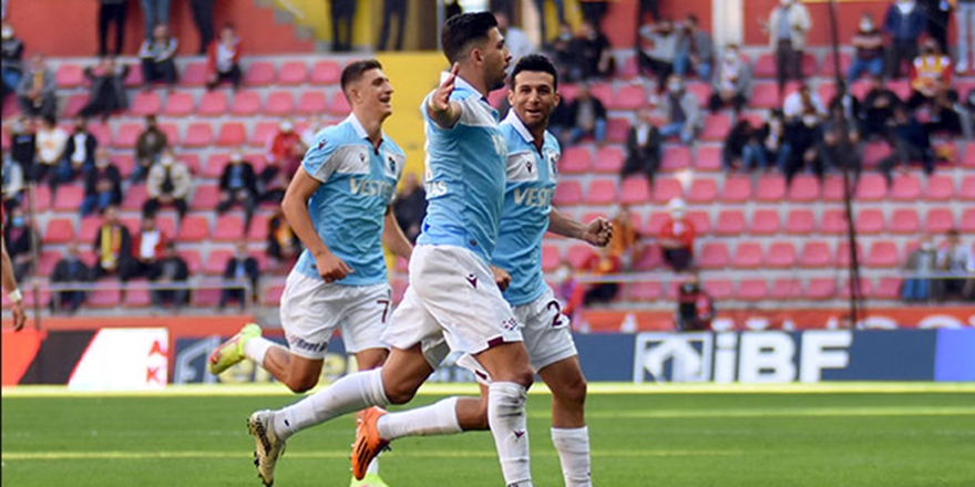 Yukatel Kayserispor - Trabzonspor: 1-2