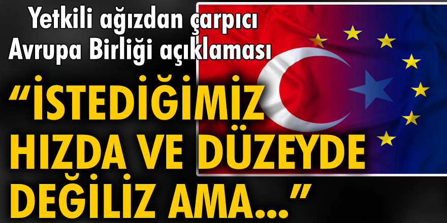 Bakan Yardımcısı Kaymakcı: Türkiye'nin AB'ye üyeliği kolay bir süreç değil