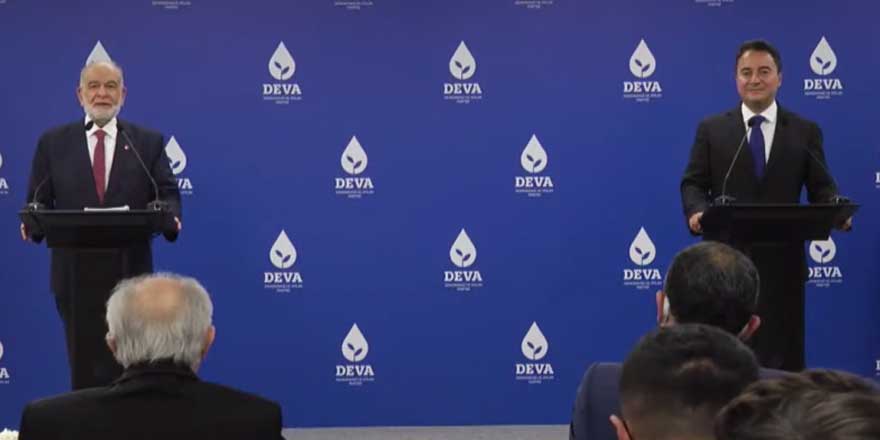 Karamollaoğlu ve Babacan'dan ortak açıklama