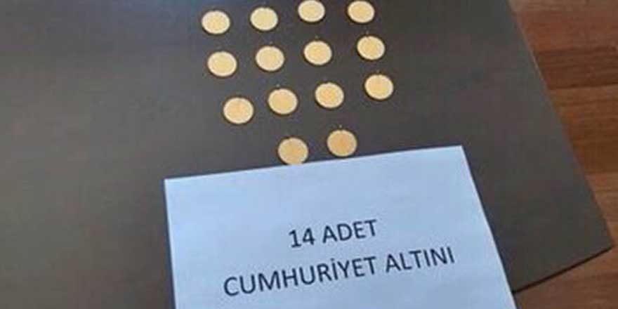 Sattığı pamuğun içinde 14 cumhuriyet altını unuttu  