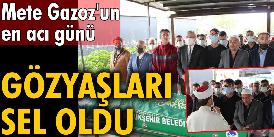 Mete Gazoz'un en acı günü! Gözyaşları sel oldu