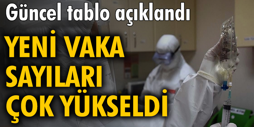 12 Ekim tarihli koronavirüs tablosu açıklandı