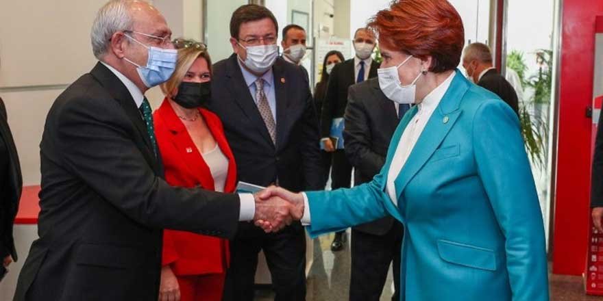 Akşener ve Kılıçdaroğlu bir araya geldi